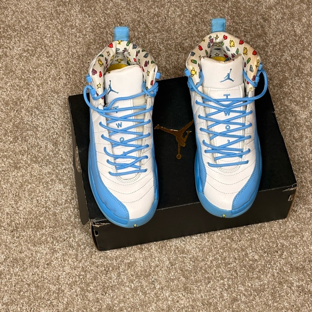 Jordan Kids Sneakers White and Blue